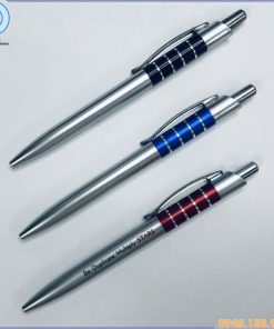 bút bi nhựa sơn bạc