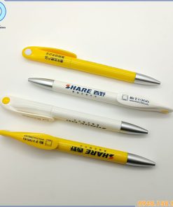 Bút bi nhựa Dạng xoay in logo