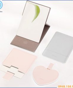 Gương cầm tay 1 mặt kim loại
